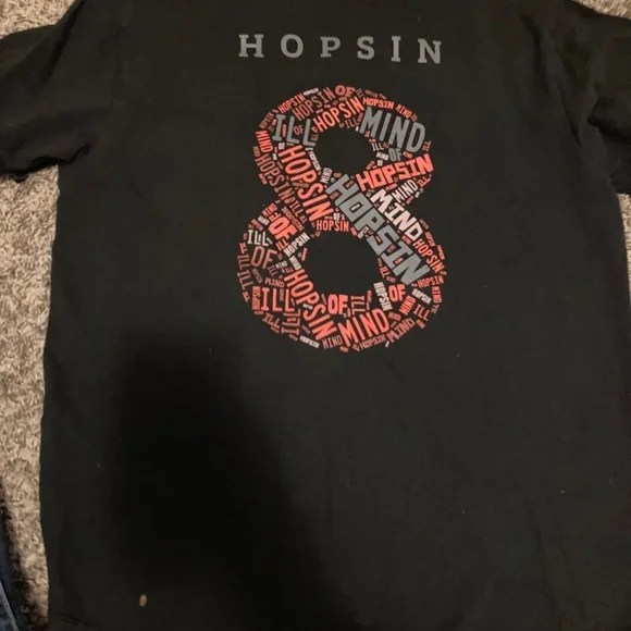 Hopsin Ill Mind 8 Mens Tour Baseball Jersey Shirt Sz Medium - Picture 3 of 5